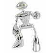 Teenage Mutant Ninja Turtles Chrome Fugitoid Figure
